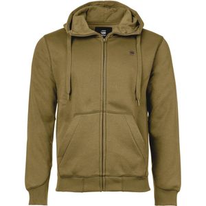 G-STAR RAW - Premium Core Zip Thru Hoodie - Bruin - Heren Hoodie