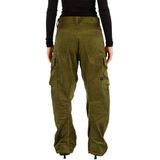 G-star Cord 3d Bf Cargobroek Groen 26 Vrouw