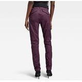 G-star - D23572-c072 - Cargobroek - Paars - 97% Katoen, 3% Elastaan - Slim Fit