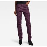 G-star - D23572-c072 - Cargobroek - Paars - 97% Katoen, 3% Elastaan - Slim Fit