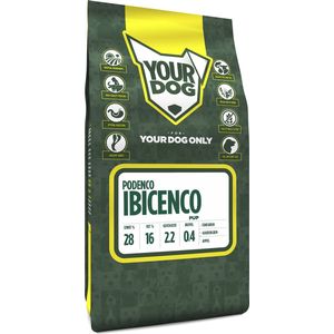 Yourdog Podenco ibicenco Rasspecifiek Puppy Hondenvoer 6kg | Hondenbrokken