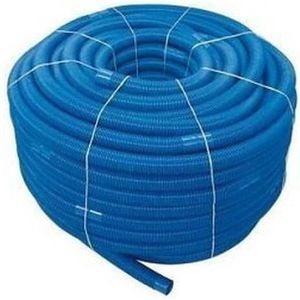 Flexibele zwembadslang blauw 38 mm - zwembad flexibele slang - per 1,5 meter