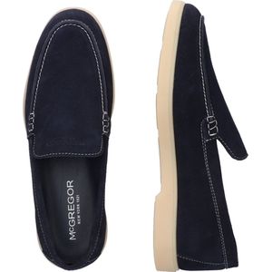 McGregor - Heren Instappers Loafer Lewis Navy - Blauw - Maat 44