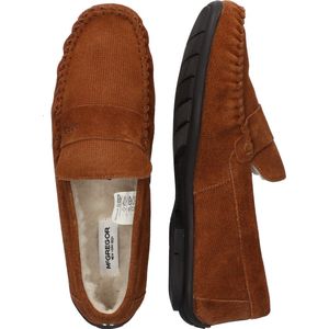 McGregor - Pantoffels - Bruin - Leer