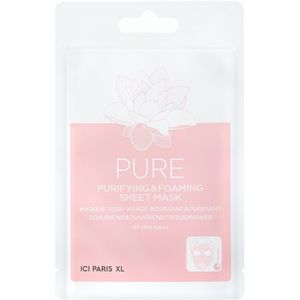 Ici Paris Xl Pure SCHUIMEND EN ZUIVEREND TISSUEMASKER MET KOOL