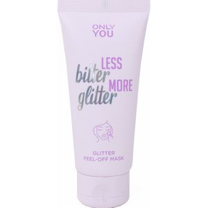 Only You Less Bitter More Glitter Glitter Peel Off Face Mask Only You - Face Mask Less Bitter More Glitter - Glitter Peel Off Face Mask