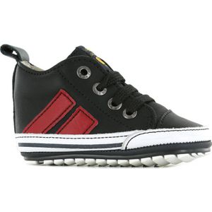 Shoesme BP21W028-D Babyschoenen - Zwart - Leer - BABY-PROOF® Smart