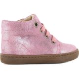 Shoesme Flex FL21W001-A Leren Veterboots Roze/Metallic