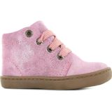 Shoesme Flex FL21W001-A Leren Veterboots Roze/Metallic
