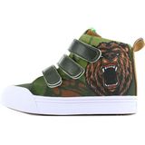 Sneakers | Jongens | Bear Print | Canvas | Go Banana's | Maat 22