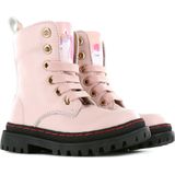 Shoesme roze bikerboot met grove zool