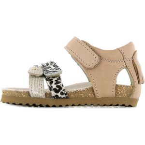 Sandalen | Meisjes | Taupe | Leer | Shoesme | Maat 24