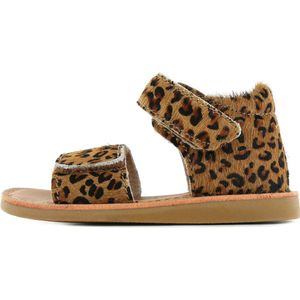 Sandalen | Meisjes | Leopardo Cognac | Leer | Shoesme | Maat 29