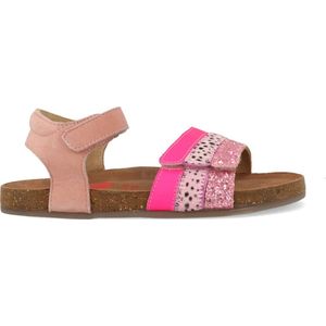 Sandalen | Meisjes | Pink multicolour | Leer | Shoesme | Maat 24