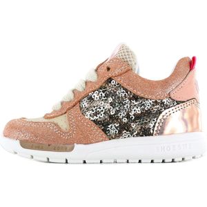 Sneakers | Meisjes | PEACH | Leer | Shoesme | Maat 22