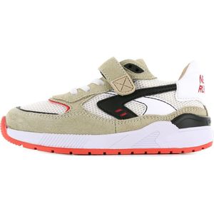 Shoesme Sneakers ST22S006-A Beige / Rood-34 maat 34