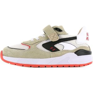 Shoesme Sneakers ST22S006-A Beige / Rood-29 maat 29