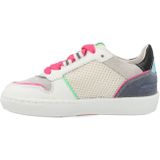 Shoesme Sneaker wit fucsia groen (Maat - 32, Kleur - Wit)