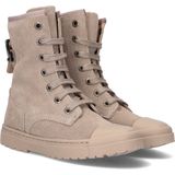 SUB55 Enkellaarsjes Plat Enkellaarsjes Plat - taupe