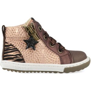 Sneakers | Meisjes | Pink Bronze | Leer | Shoesme | Maat 20