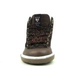 Veterschoenen | Meisjes | BRONZE | Leer | Shoesme | Maat 21