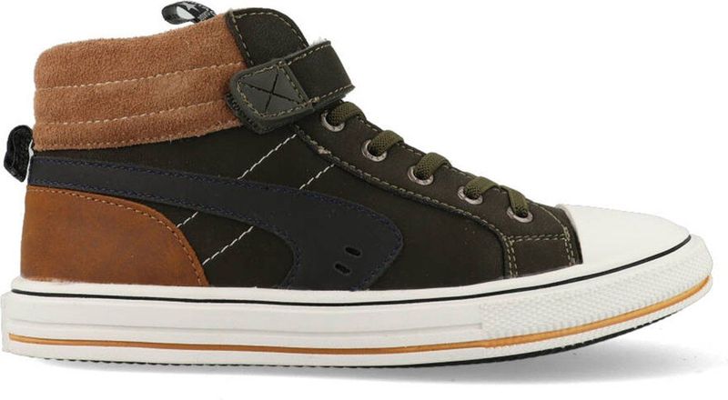 Sneakers Meisjes Green Leer Shoesme