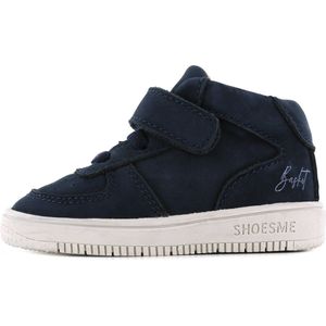 Shoesme - Babysneakers - Dark Blue - Leer
