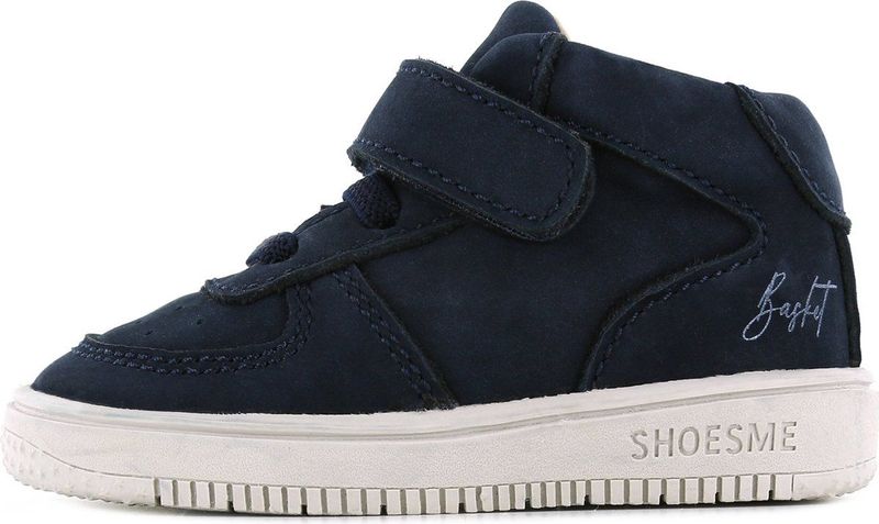 Shoesme - Babysneakers - Dark Blue - Leer