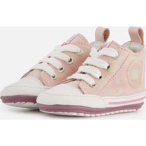 Shoesme - BP23S004-D - Babyschoen - D Pink - Leer - Veter