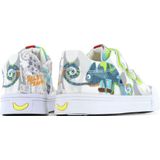 Go Banana's - Kameleon Sneakers - Grey Blue - Canvas