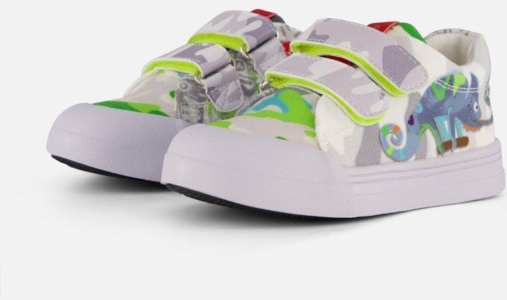 Go Banana's - Kameleon Sneakers - Grey Blue - Canvas