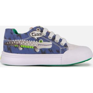 Go Banana's Croco Sneakers Blauw