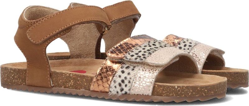 Shoesme - Brown Animal - Sandalen - Leer - Maat 24