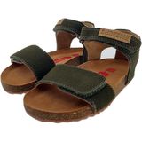 Camper - K800242 - Sandalen - Groen - Leer - Klittenbandsluiting