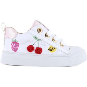 Veterschoenen | Meisjes | White Fruits | Leer | Shoesme | Maat 24