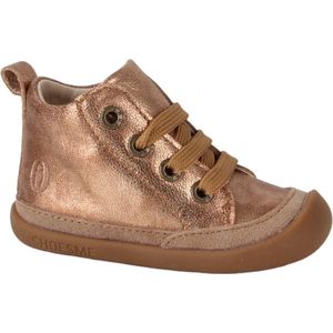 Baby Veterschoenen Meisjes jongens Champagne Gold Leer Shoesme