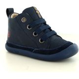 Shoesme - ExtremeFlex Veterschoenen - Dark Blue - Leer