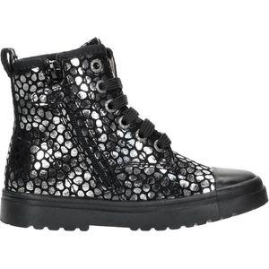 Shoesme Biker-boots sw23w001-i zwart / zilver