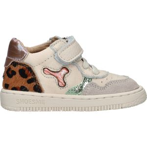 Shoesme - Babysneakers - OFF WHITE PANTER - Leer