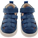 Shoesme - Veterschoenen - Dark Blue - Leer
