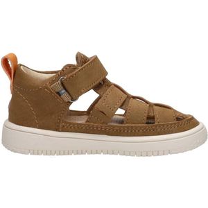 Baby | Sandalen | Jongens | Cognac | Leer | Shoesme | Maat 23