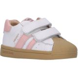 Shoesme Leren Sneakers Wit/Roze