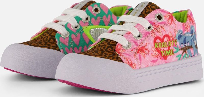 Go Bananas - Koala Sneakers - Roze - Canvas