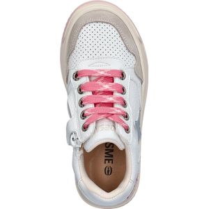 Shoesme - Lage Sneakers - Meisjes - Leer en Suède