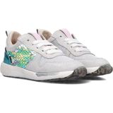 Shoesme - RF24S042 - Veterschoenen - Light Blue Silver