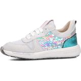 Shoesme - RF24S042 - Veterschoenen - Light Blue Silver