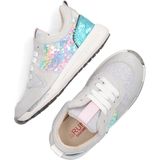 Shoesme - RF24S042 - Veterschoenen - Light Blue Silver