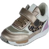 Shoesme - Run-Flex - Sneakers - Brons Ecru Roze - Leer Mesh