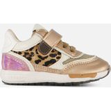 Shoesme - Run-Flex - Sneakers - Brons Ecru Roze - Leer Mesh