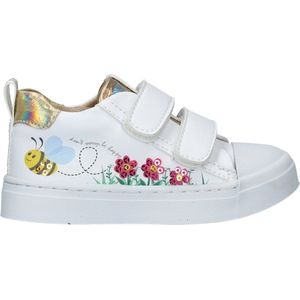 Shoesme - Meisjes Sneaker - Wit - Microfiber Leer